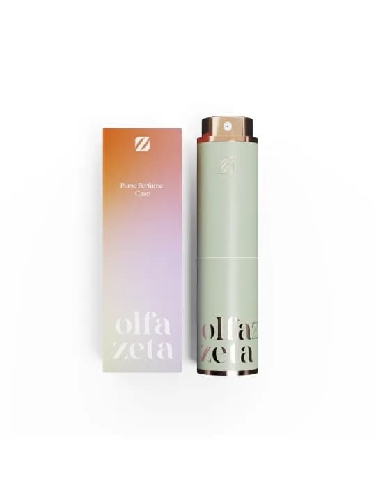 P. PERFUME CASE - MODERN GREEN